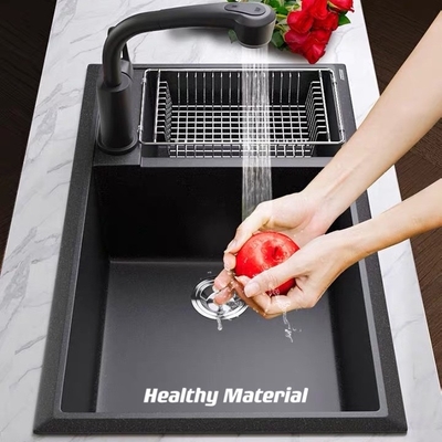 I lavandini di cucina di acciaio inossidabile di Undermount raddoppiano le ciotole profonde di 220mm