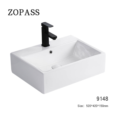 Bacino di mano ceramico di piccola dimensione del lavaggio del bagno di nuova progettazione Art Basin