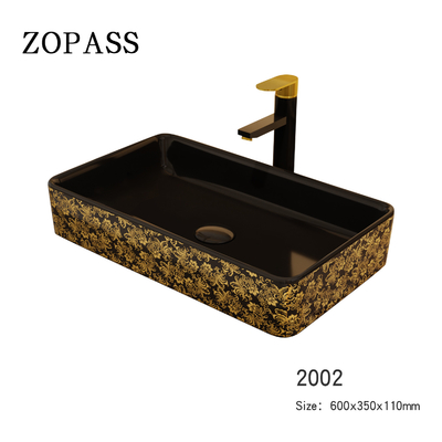 lavandini ceramici rettangolari del bagno del bacino sanitario degli articoli di 600*350*110mm