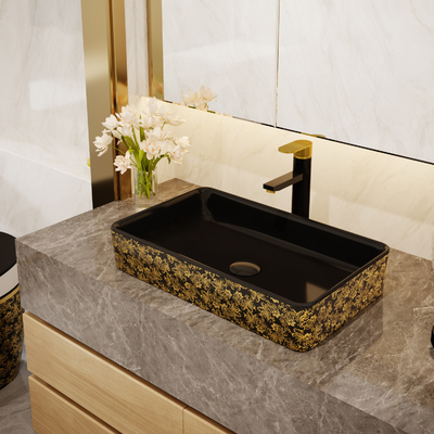 lavandini ceramici rettangolari del bagno del bacino sanitario degli articoli di 600*350*110mm