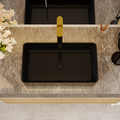 lavandini ceramici rettangolari del bagno del bacino sanitario degli articoli di 600*350*110mm