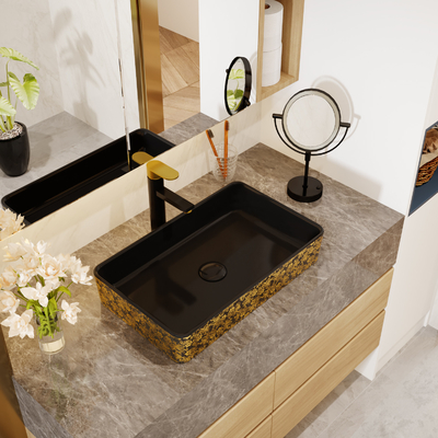 lavandini ceramici rettangolari del bagno del bacino sanitario degli articoli di 600*350*110mm