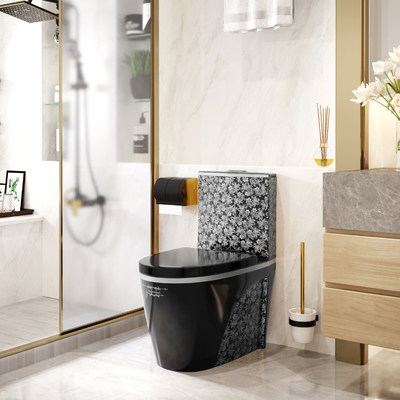 Insiemi sanitari del bagno degli articoli della toilette di un pezzo di Siphonic di risparmio dell'acqua