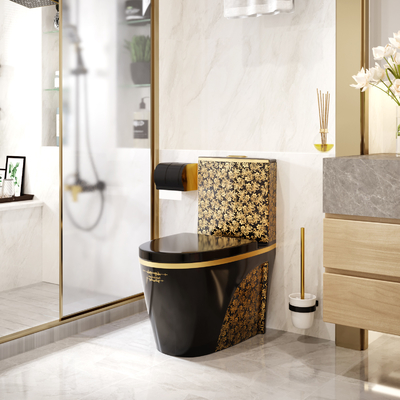 Insiemi sanitari del bagno degli articoli della toilette di un pezzo di Siphonic di risparmio dell'acqua