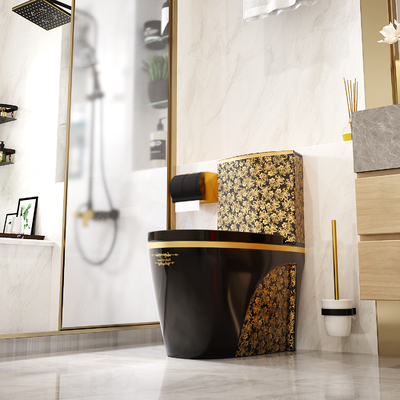 Insiemi sanitari del bagno degli articoli della toilette di un pezzo di Siphonic di risparmio dell'acqua