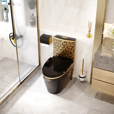 Insiemi sanitari del bagno degli articoli della toilette di un pezzo di Siphonic di risparmio dell'acqua