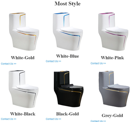 toilette di Siphonic One Piece del modello 3D