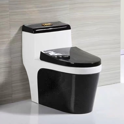 Toilette di un pezzo moderna sanitaria Colore verde blu rosso di 3L 6L Siphonic