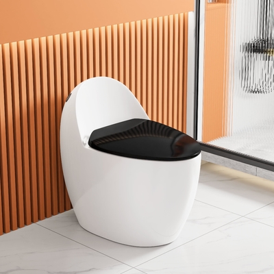 Trappola ADA Comfort Height Toilet Siphon Jet Flushing di S a forma di uovo verde