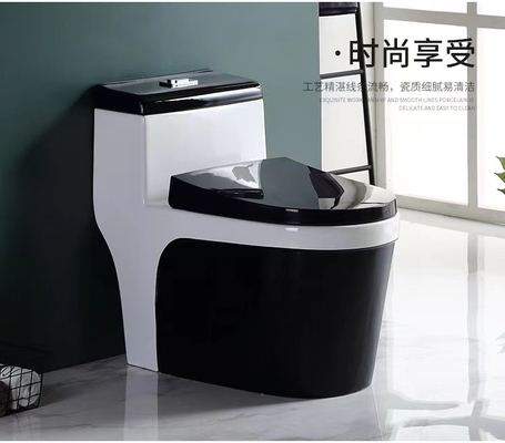 Stile classico nero bianco della sciacquone sanitaria degli articoli di Flessinga del sifone