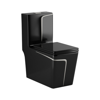 Glassa lucida miscela di lusso Pit Spacing della toilette del cassettone di 1 pezzo 220mm