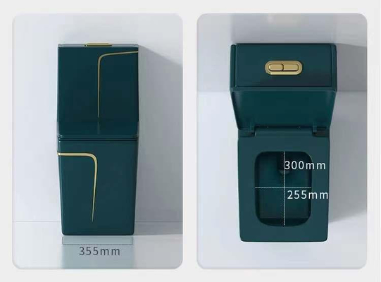 sgrossatura di 300mm 400mm nel colore di lusso dell'oro verde della toilette sanitaria degli articoli