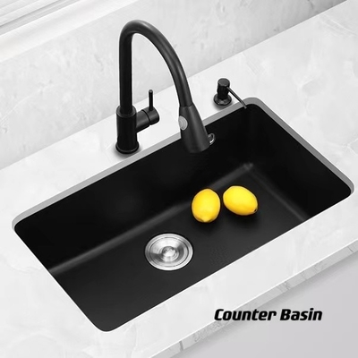 Singolo modello Design del lavandino di cucina della ciotola SS201 SS304 Undermount 3D