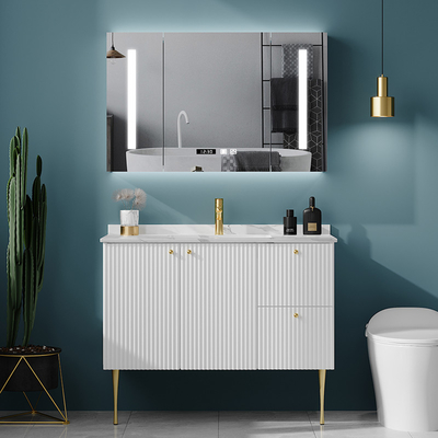 I Governi di bagno di legno solidi di larghezza 23.6in 47.2in hanno rispecchiato impermeabile