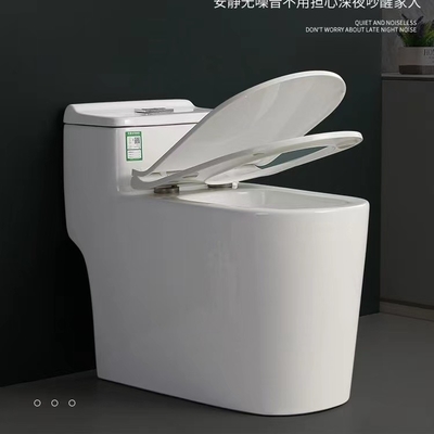 WC del bagno intorno a colore dorato ceramico sanitario della ciotola di toilette degli articoli