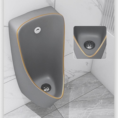 L'un pezzo solo indietro sarchia la ciotola fissata al muro Grey Gold Color dell'orinale