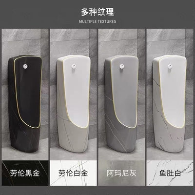 Colore nero dell'oro del bagno della toilette pubblica del marmo commerciale dell'orinale