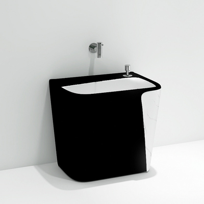 colore leggero rosa nero blu di Grey Green del lavandino ceramico rettangolare di zazzera