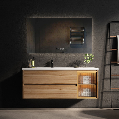 Governi di bagno di legno solidi di anti corrosione