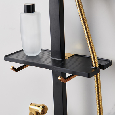 4 docce di pioggia del bagno del soffitto del supporto della parete di modo hanno messo l'acciaio inossidabile 304