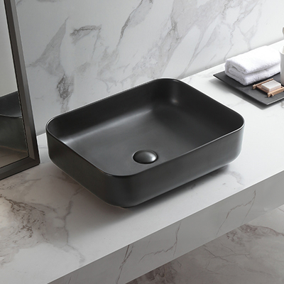 Bacino lavante ceramico degli articoli del controsoffitto sanitario rettangolare del bacino