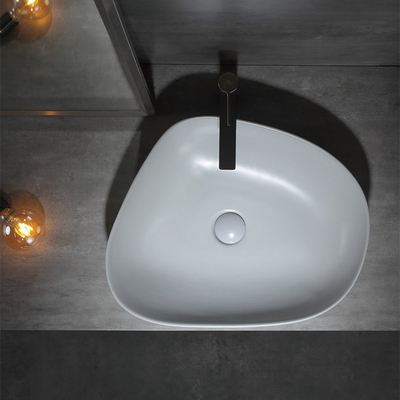 bacino sanitario degli articoli di irregolarità di 580*470*140mm con il supporto basso