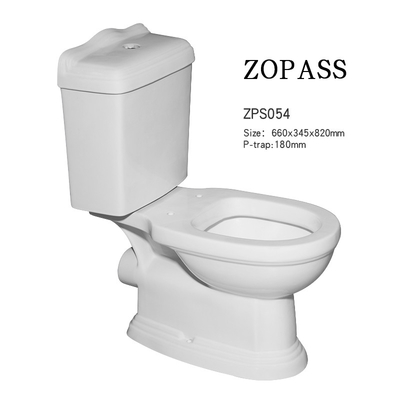toilette in due pezzi di 660*345*820mm