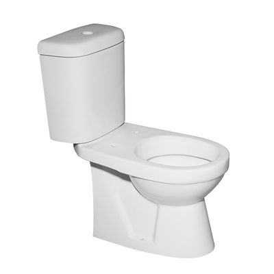 La fine bianca di Washdown coppia la vampata doppia delle sciacquoni della trappola in due pezzi del WC S