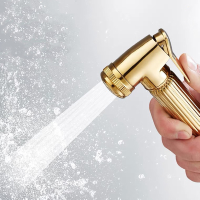 Della doccia sanitaria di 304 articoli di acciaio inossidabile insieme di lusso del bagno dell'oro