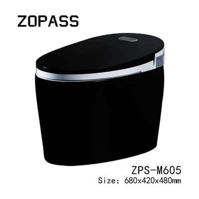 Pulizia di Siphonic della toilette intelligente astuta Tankless ceramica auto
