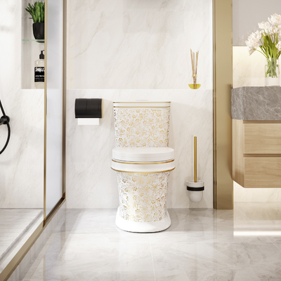 toilette di un pezzo di 630*350*730mm Siphonic