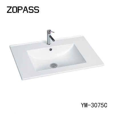 Bacino ceramico professionale ceramico moderno del lavabo della mano del nuovo di stile dell'hotel del bagno della Tabella bacino del ripiano