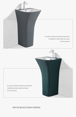 Lavabo sanitario di isolato del bacino 12L degli articoli del piedistallo del bagno