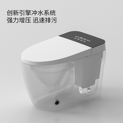 Seat che riscalda il bidet intelligente del bagno di Siphonic della toilette di 3L 6L Smart