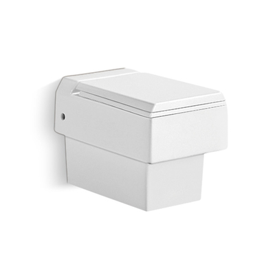 Parete senza orlo Hung Toilet Bowl One Piece della trappola bianca di P con il bidet