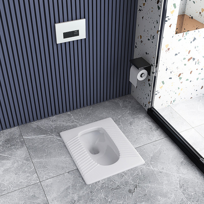 Anti odore commerciale Pan With Fender Flushing Tank occupante ceramico