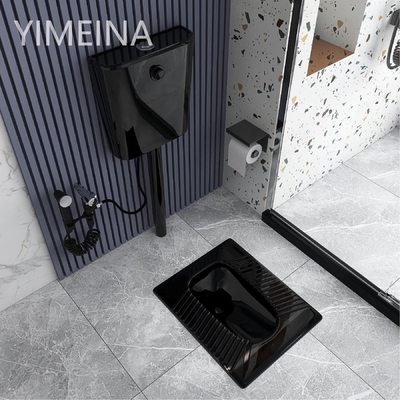 Anti odore commerciale Pan With Fender Flushing Tank occupante ceramico