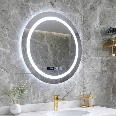 Anti commutatore impermeabile rotondo di tocco dello specchio di vanità del bagno della nebbia LED